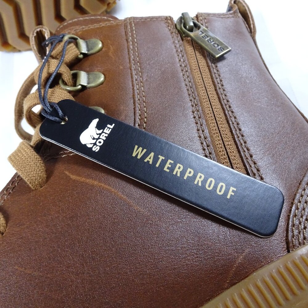 Sorel - ONA Ave Boot Lace, Brown, Waterproof Women's 8.5 - NEW - Picture 8 of 11